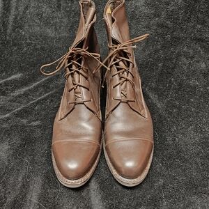 Women's Brown Leather Boots
